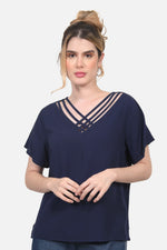 Blusa Leire - Azul Navy