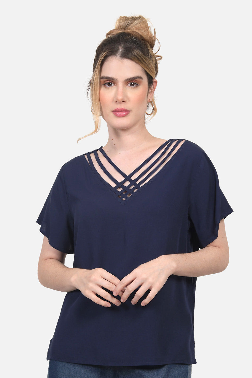 Blusa Leire - Azul Navy