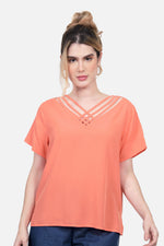Blusa Leire - Coral