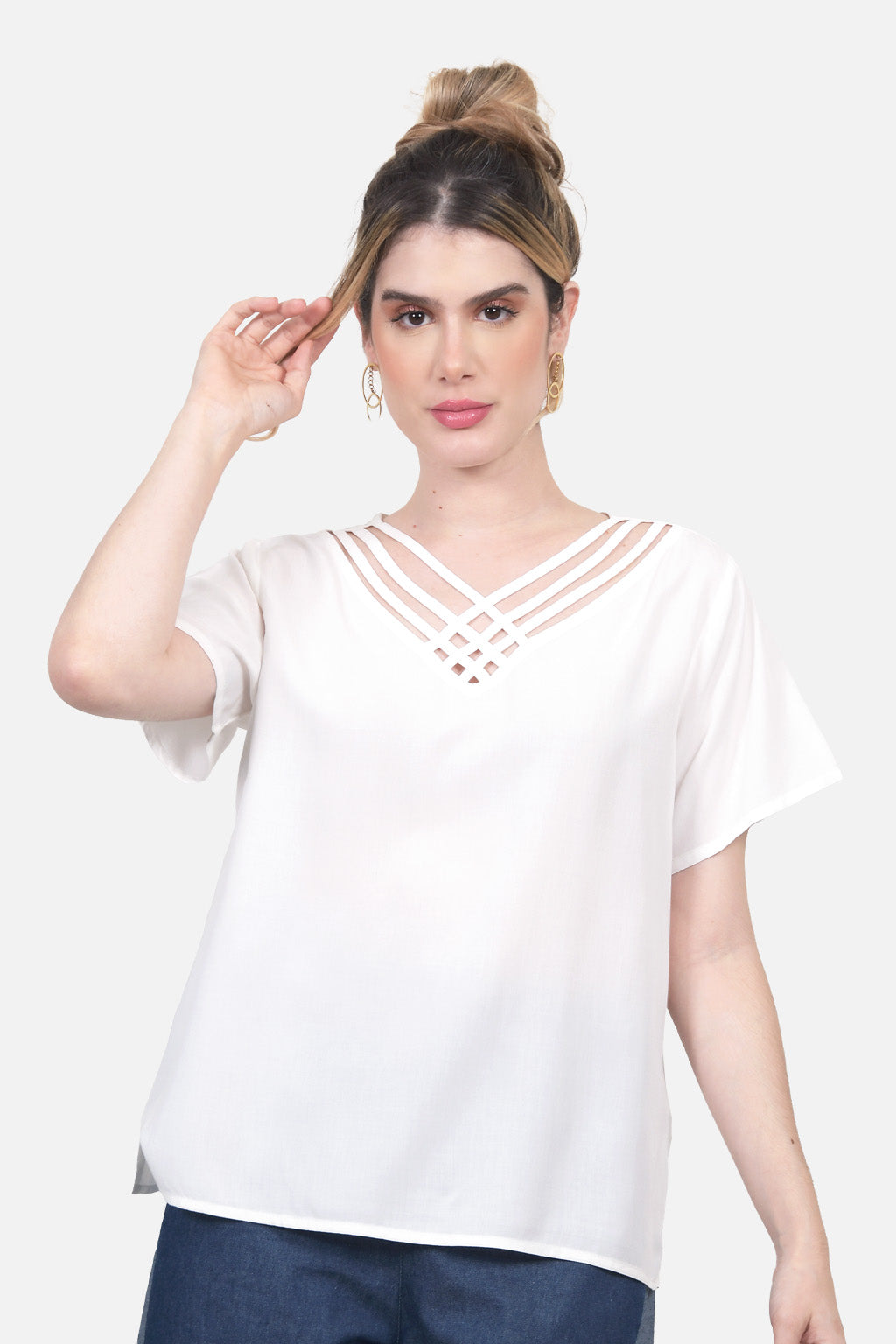 Blusa Leire - Crudo