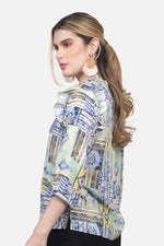 Blusa Elsa - Azul Hortencia