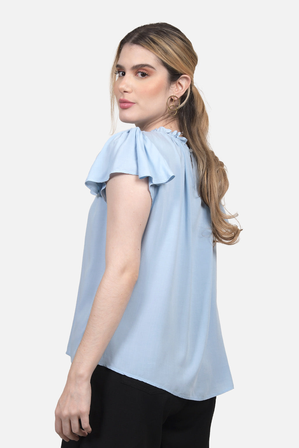 Blusa Yamila - Azul Claro