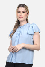 Blusa Yamila - Azul Claro