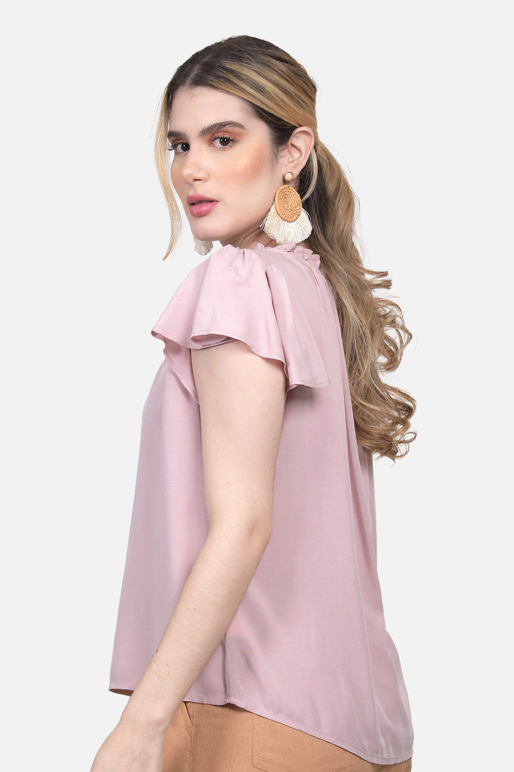 Blusa Yamila - Nude