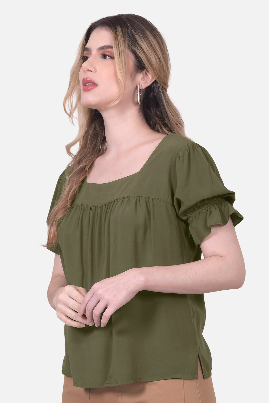 Blusa Naomi - Verde Militar