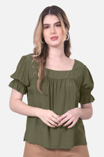 Blusa Naomi - Verde Militar