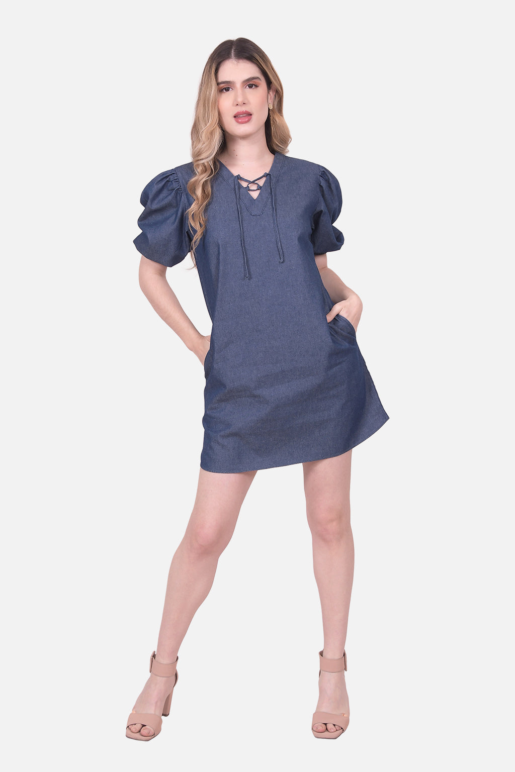 Vestido Eloisa - Azul Navy