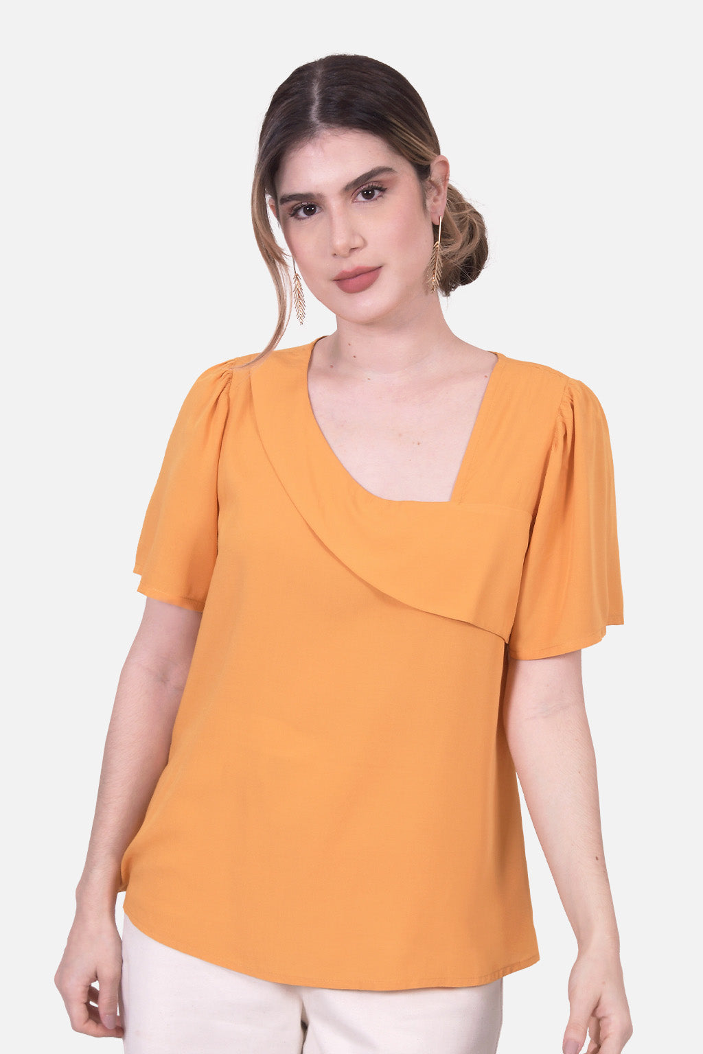 Blusa Keira - Mostaza