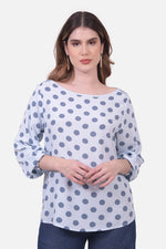 Blusa Edilia - Azul Claro