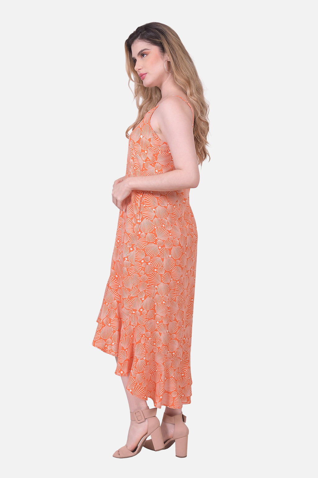 Vestido Milagros - Naranja