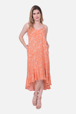 Vestido Milagros - Naranja