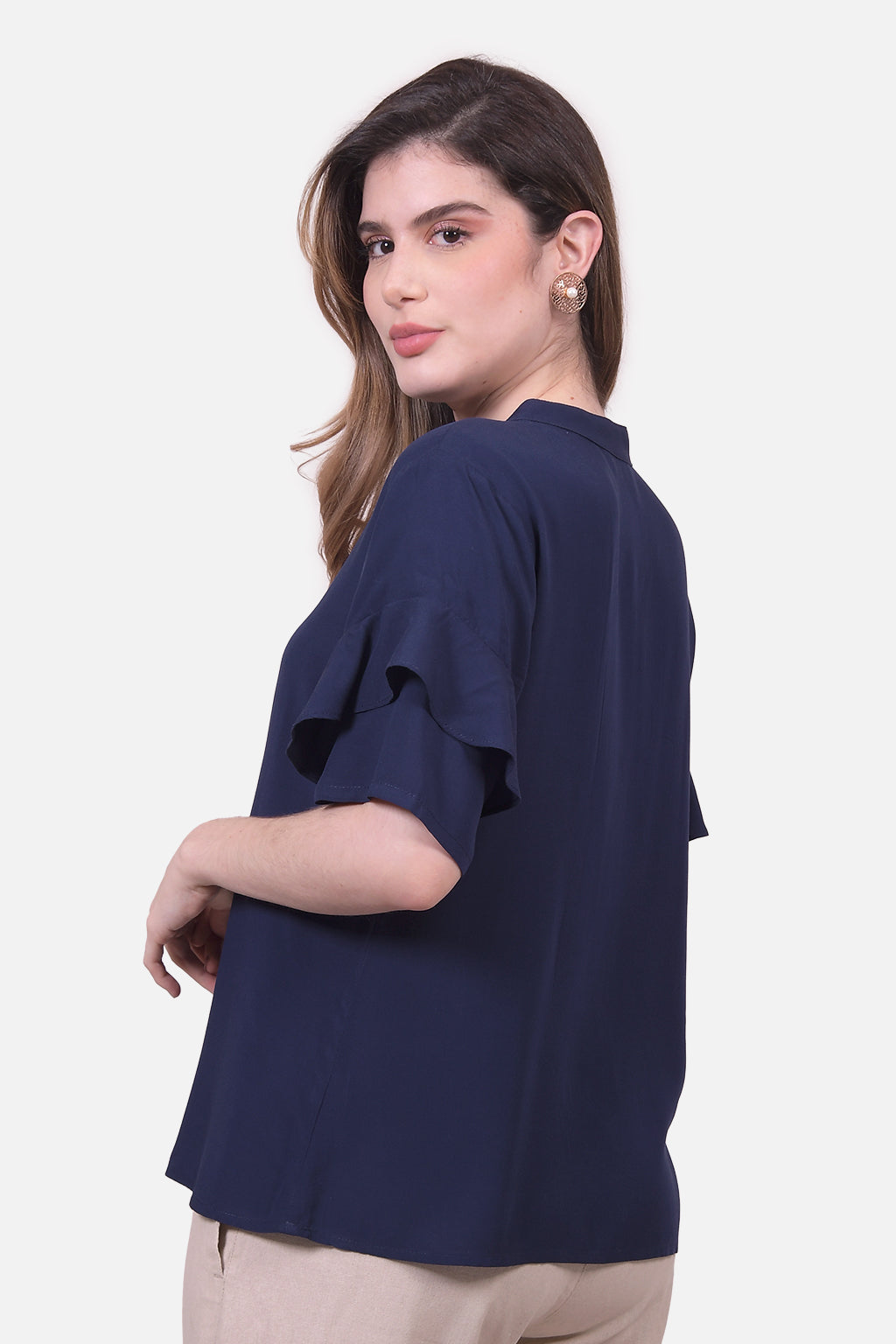 Blusa Clemencia - Azul Navy