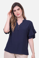 Blusa Clemencia - Azul Navy