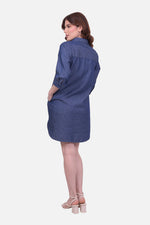 Vestido Arabia - Azul Navy