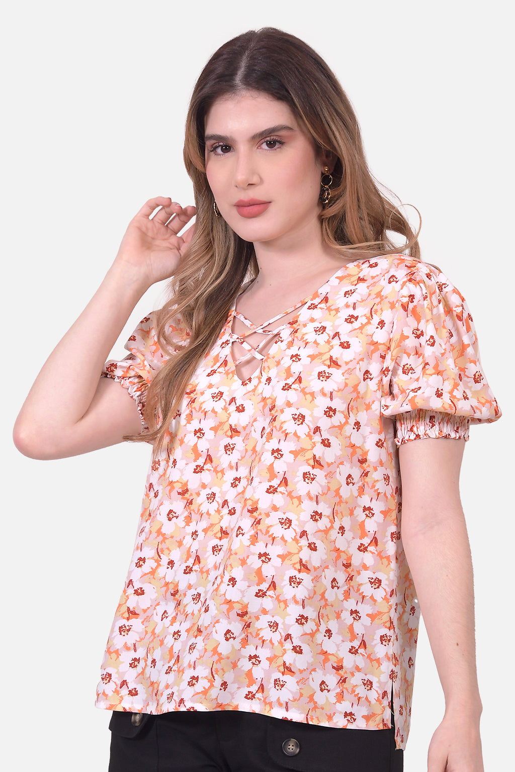 Blusa Daria - Naranja