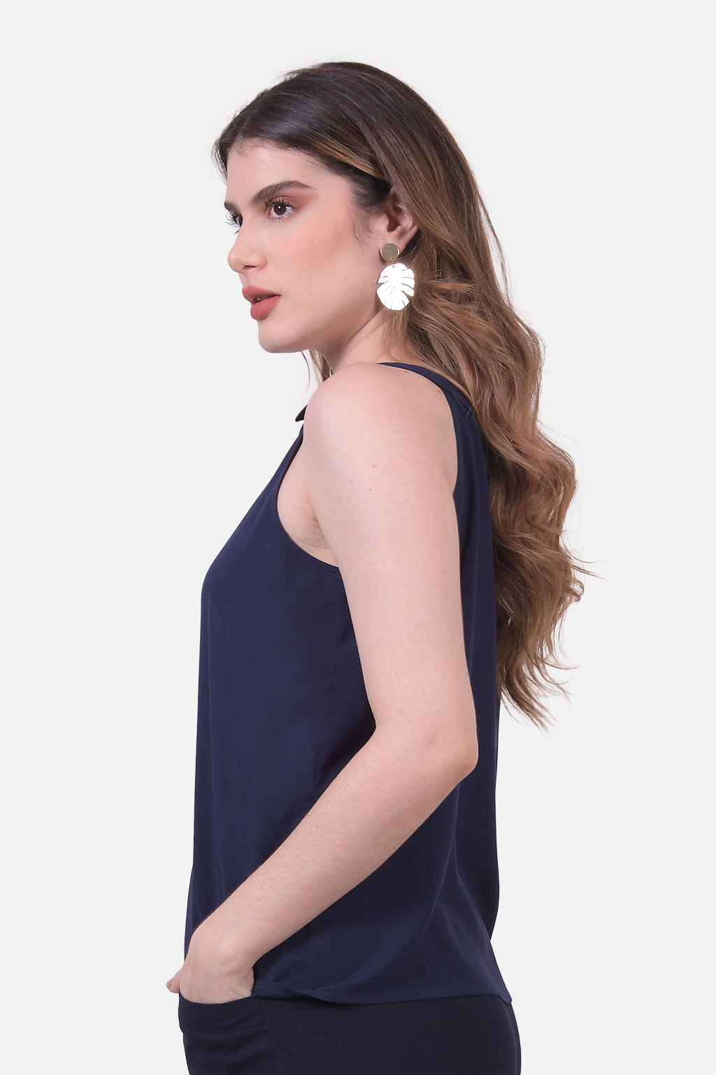 Blusa Caimile - Azul Navy
