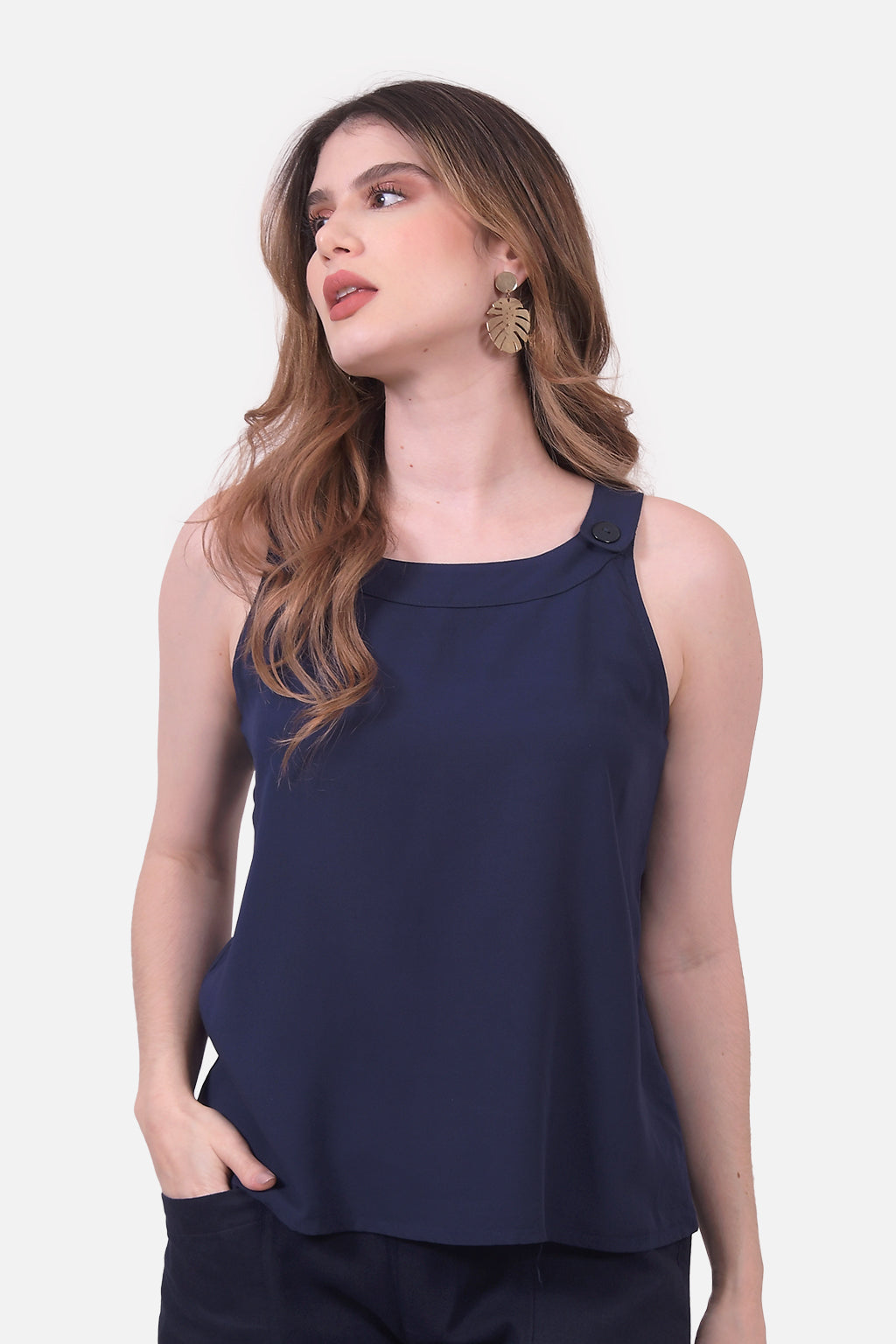 Blusa Caimile - Azul Navy