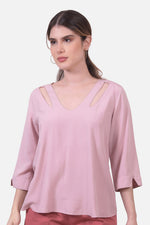 Blusa Kaie - Nude