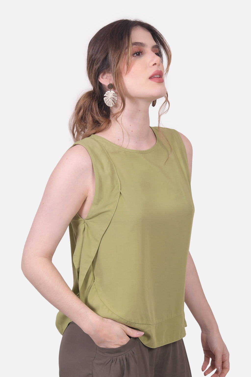 Blusa Giennah - Verde Manzana