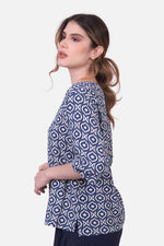 Blusa Febe - Azul Navy