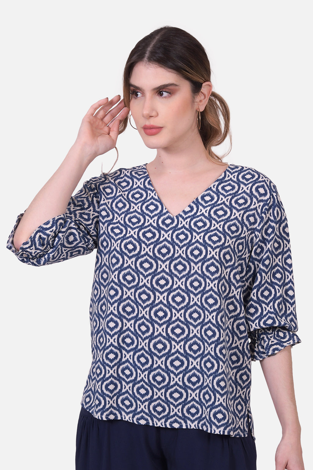 Blusa Febe - Azul Navy