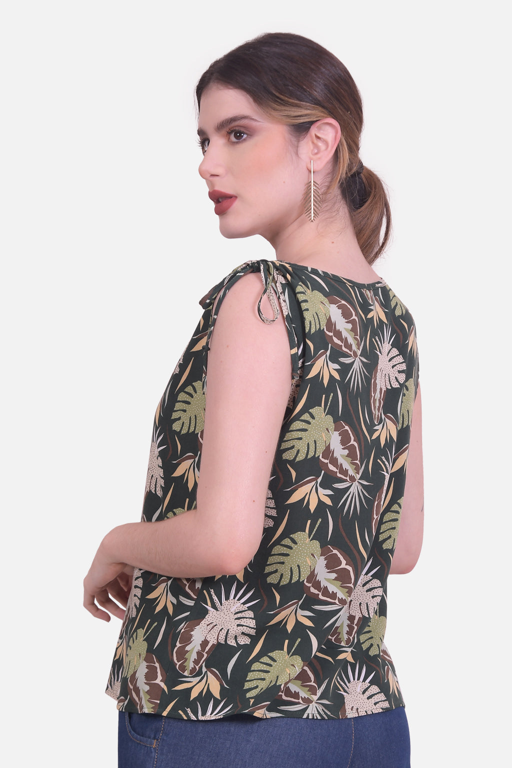 Blusa Florinda - Verde Militar