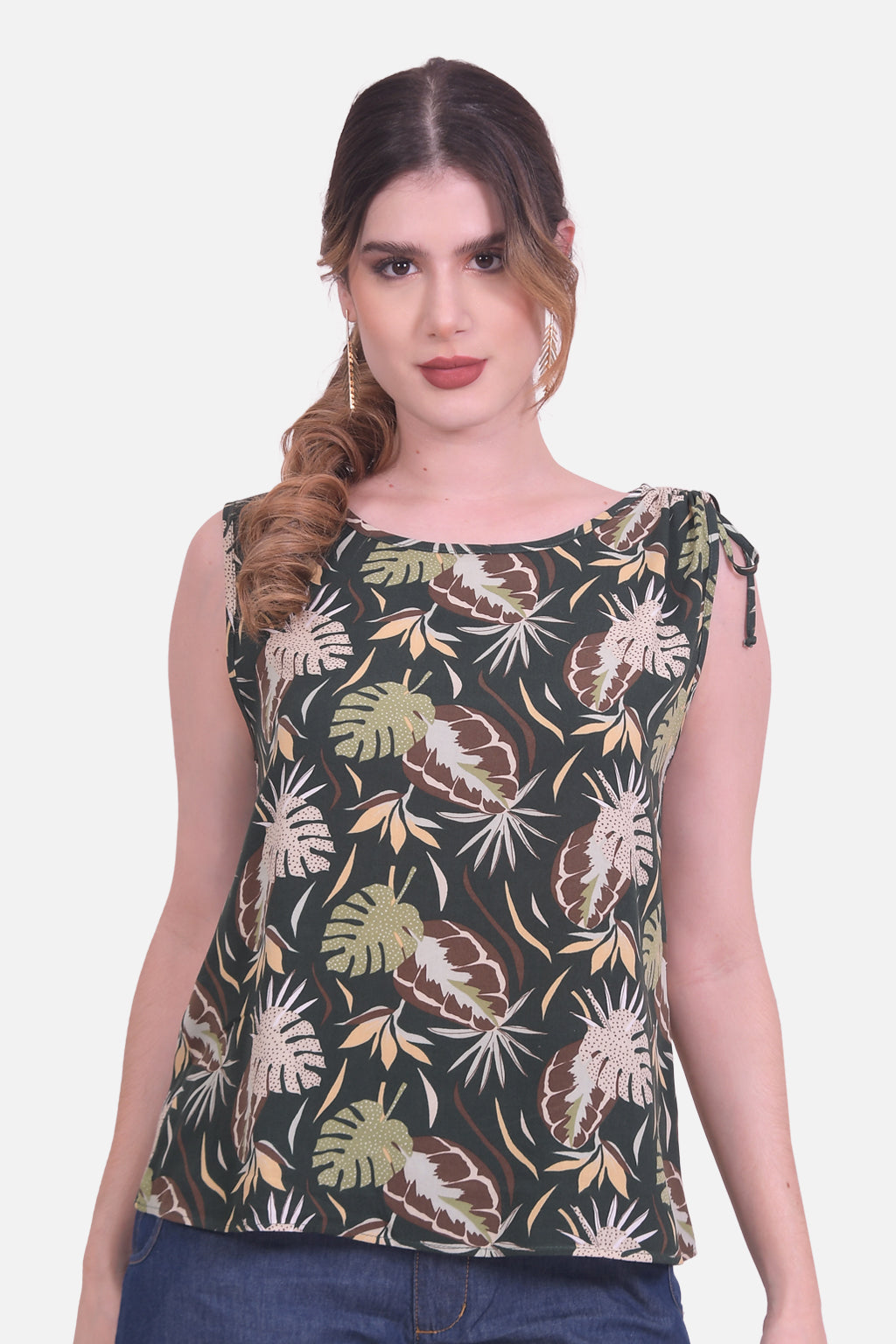 Blusa Florinda - Verde Militar