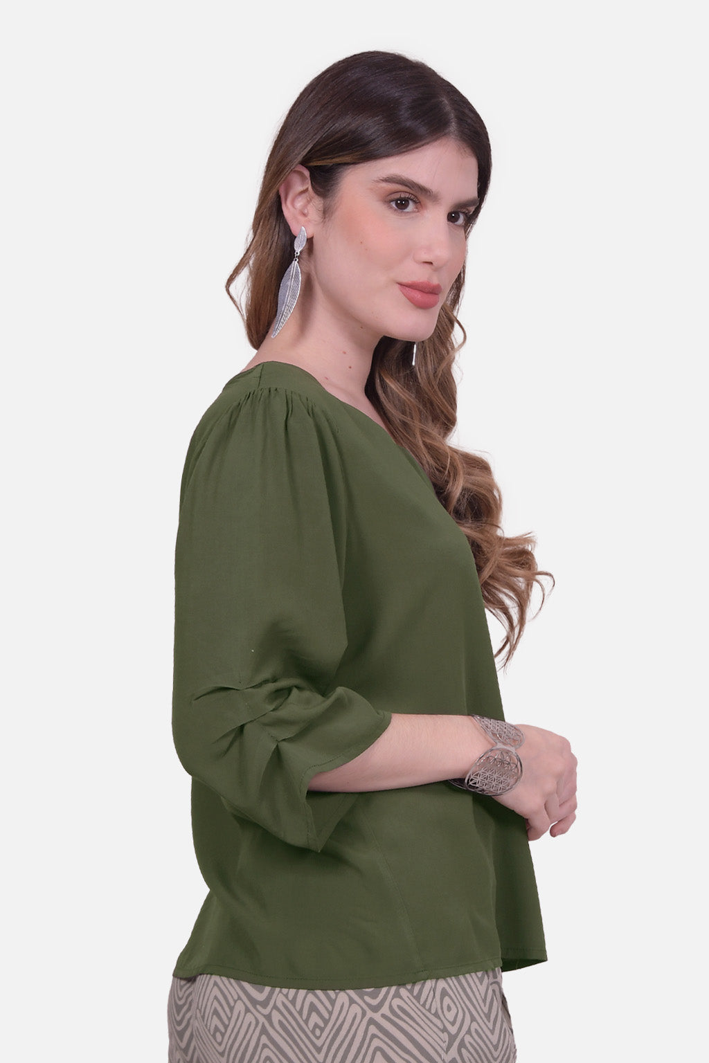 Blusa Ikia - Verde