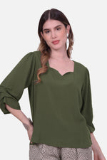Blusa Ikia - Verde