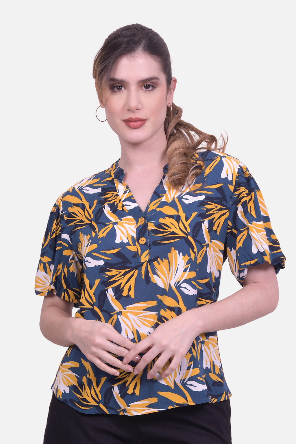 Blusa Kalila - Azul Navy