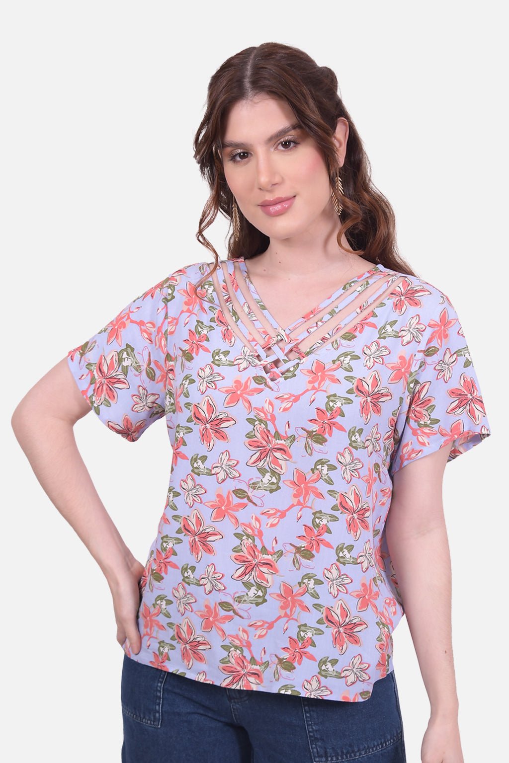 Blusa Galia - Azul Claro
