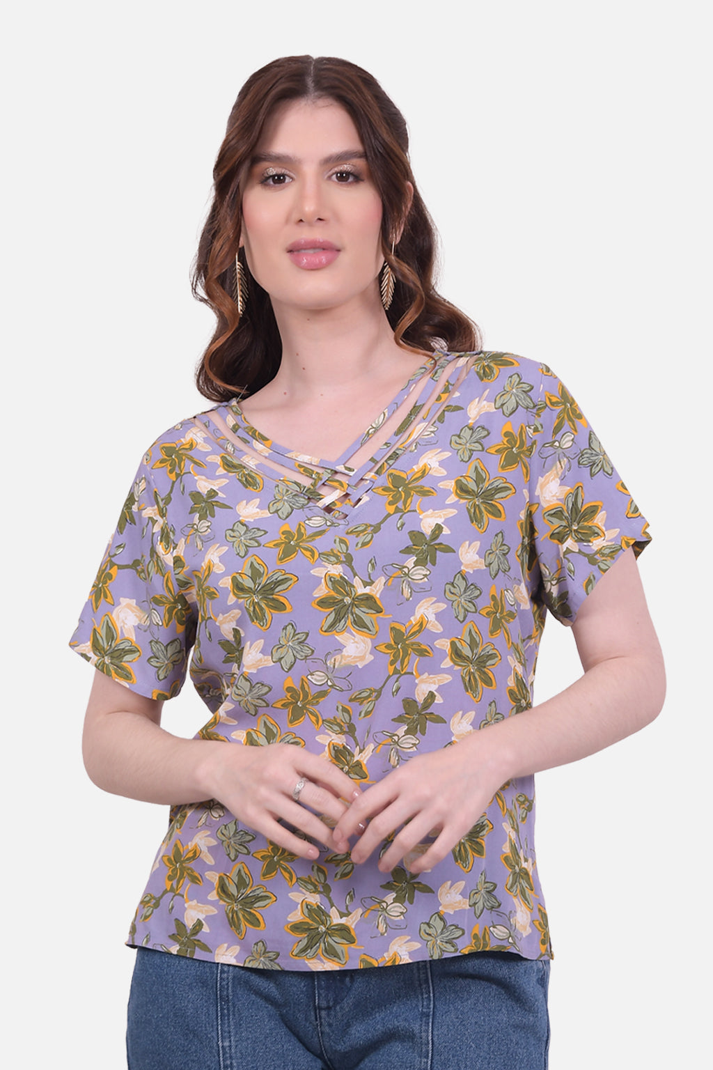Blusa Galia - Lila Claro