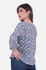 Blusa Barcelona - Indigo