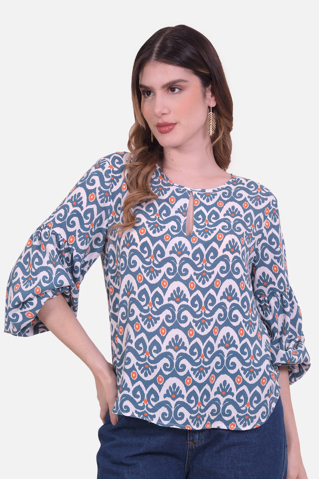 Blusa Barcelona - Indigo