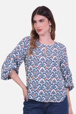 Blusa Barcelona - Indigo