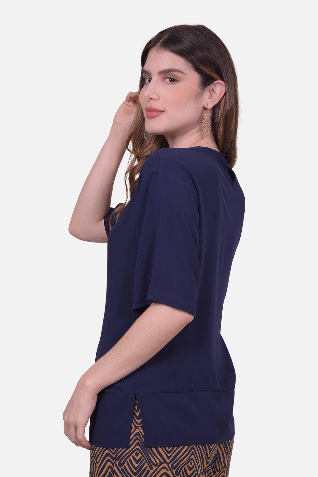 Blusa Fedra - Azul Navy