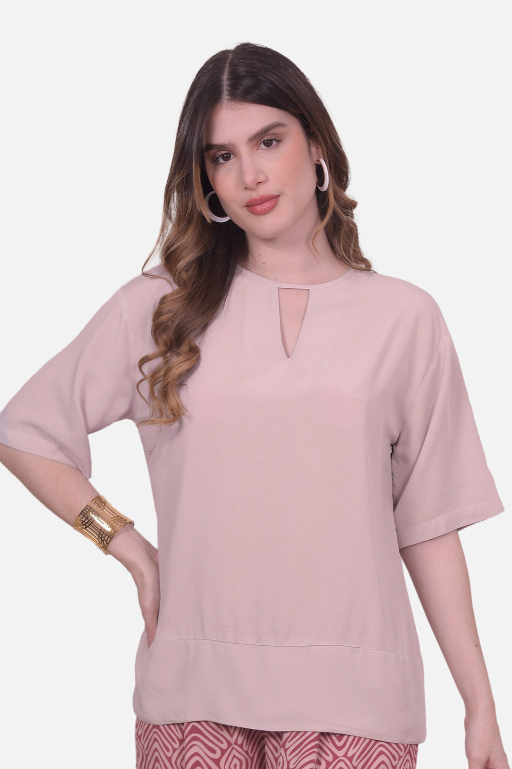 Blusa Fedra - Nude