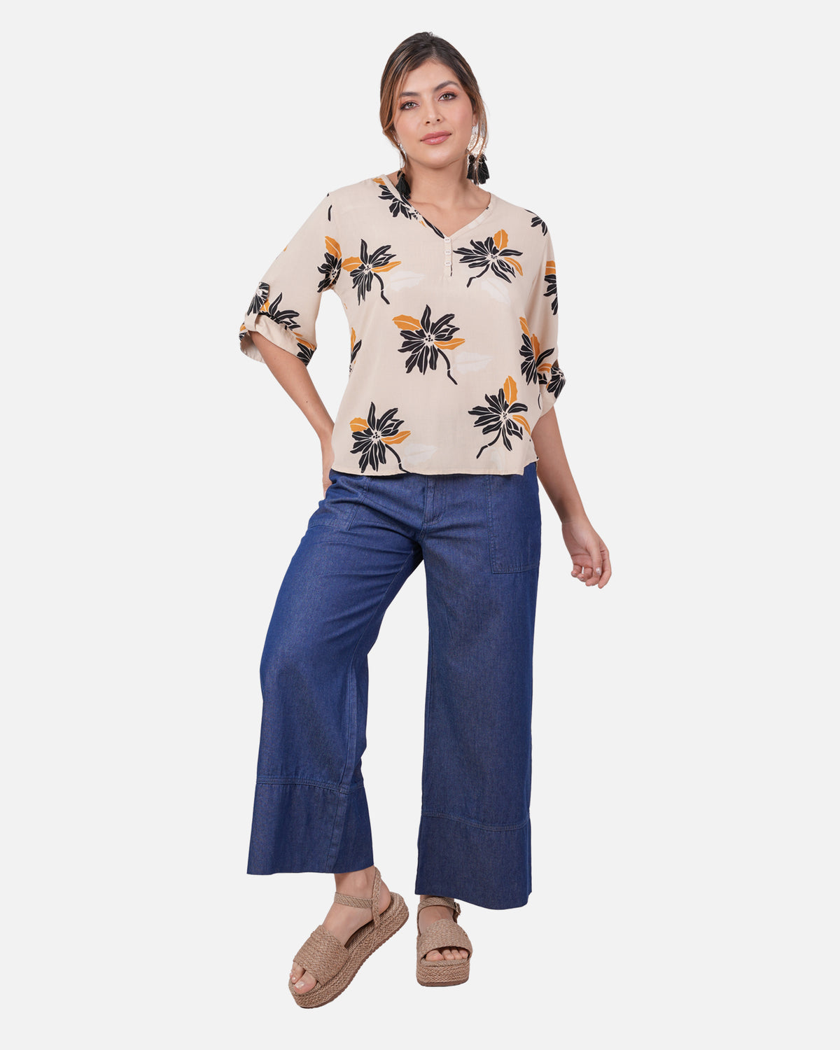 Blusa Ginebra - Beige