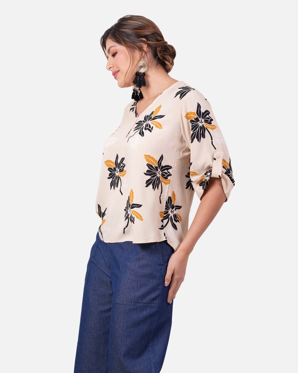 Blusa Ginebra - Beige