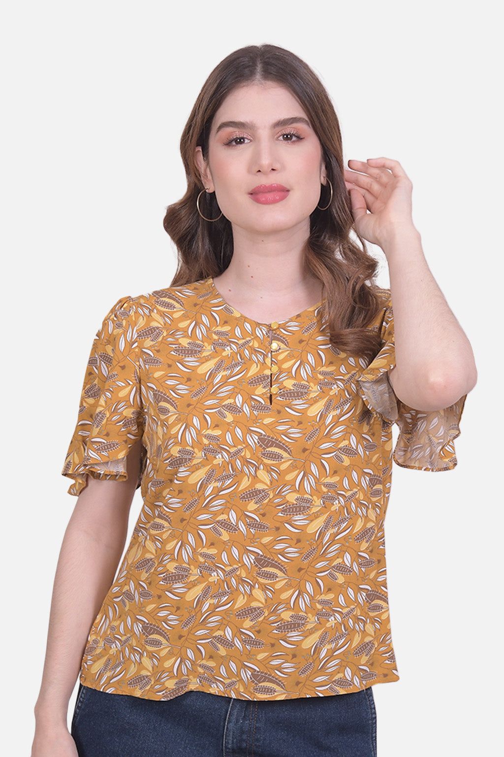 Blusa Aleyda - Mostaza