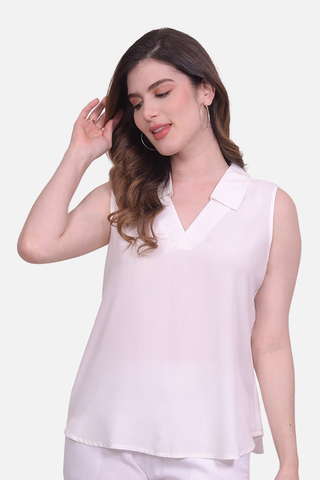 Blusa Columba - Crudo