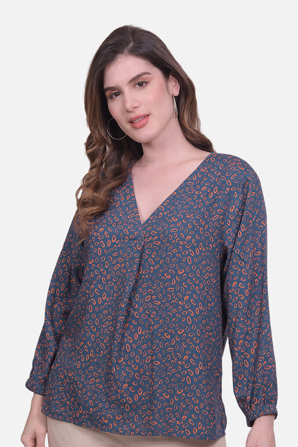 Blusa Isola - Azul