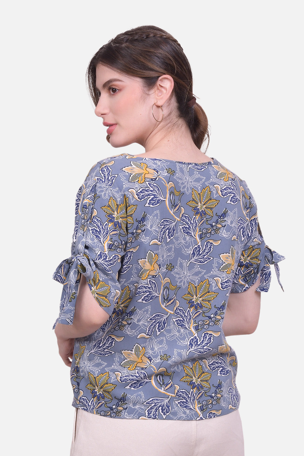 Blusa Bankok - Petroleo