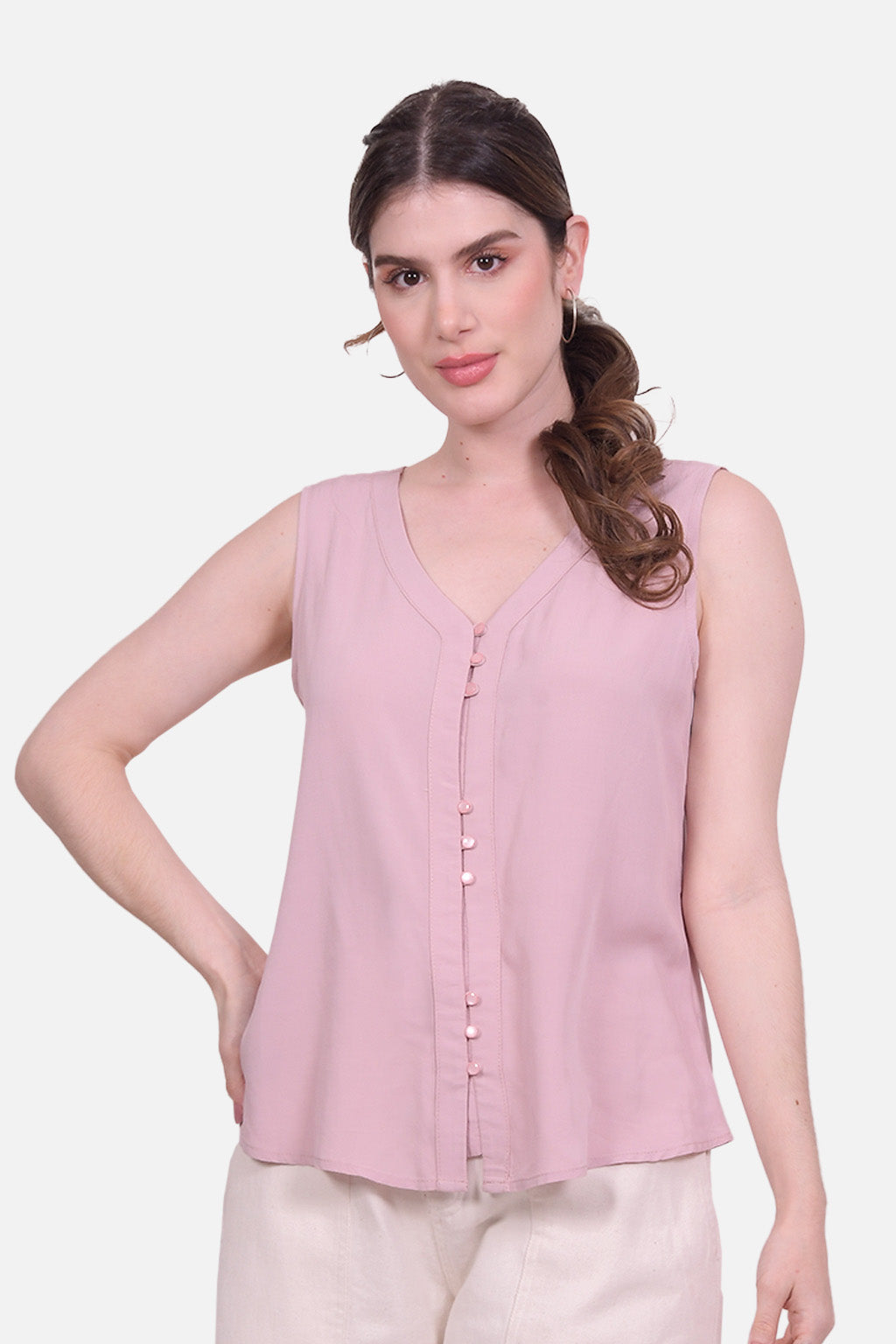 Blusa Seul - Nude