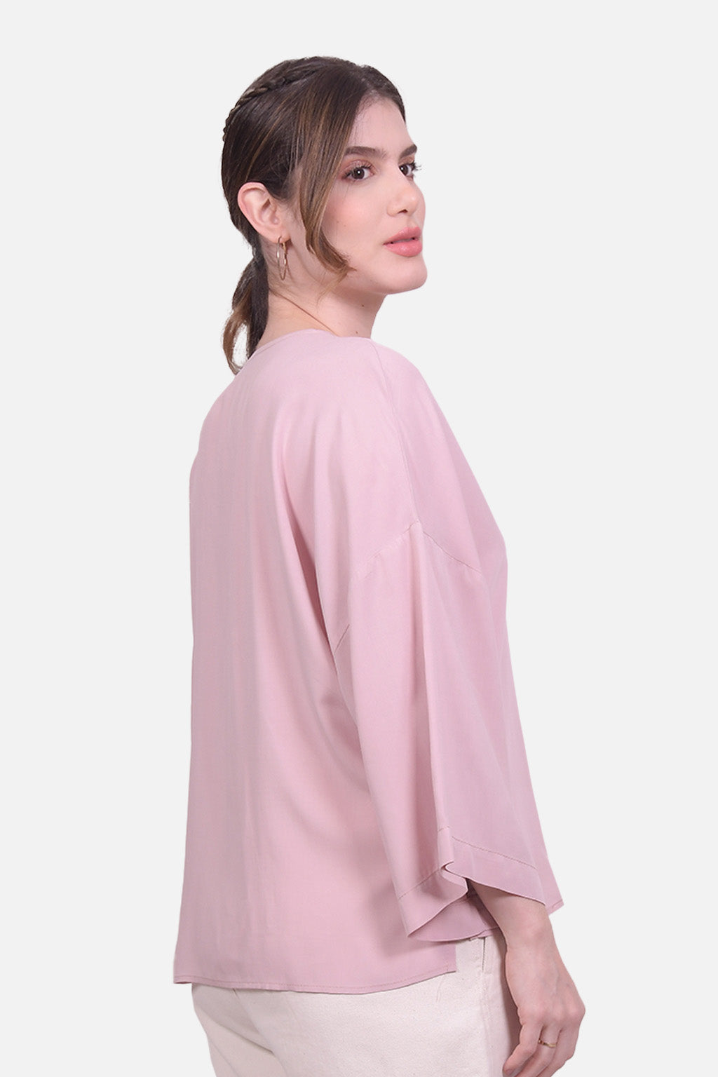 Blusa Beijing - Nude