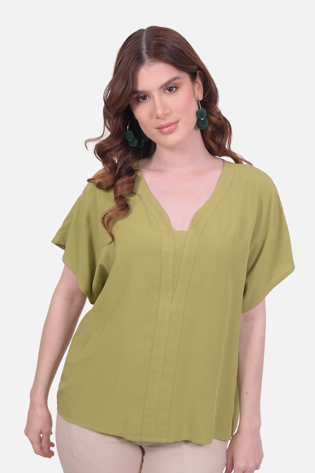 Blusa Londres - Verde Manzana