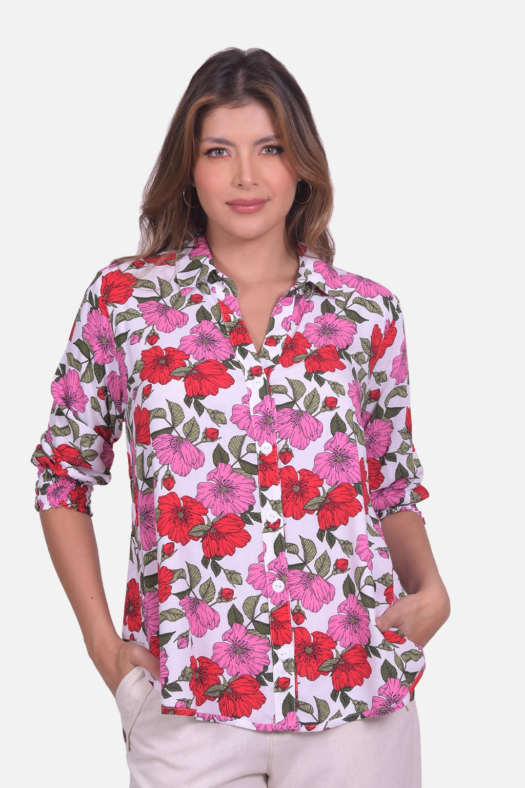 Blusa Gina - Crudo