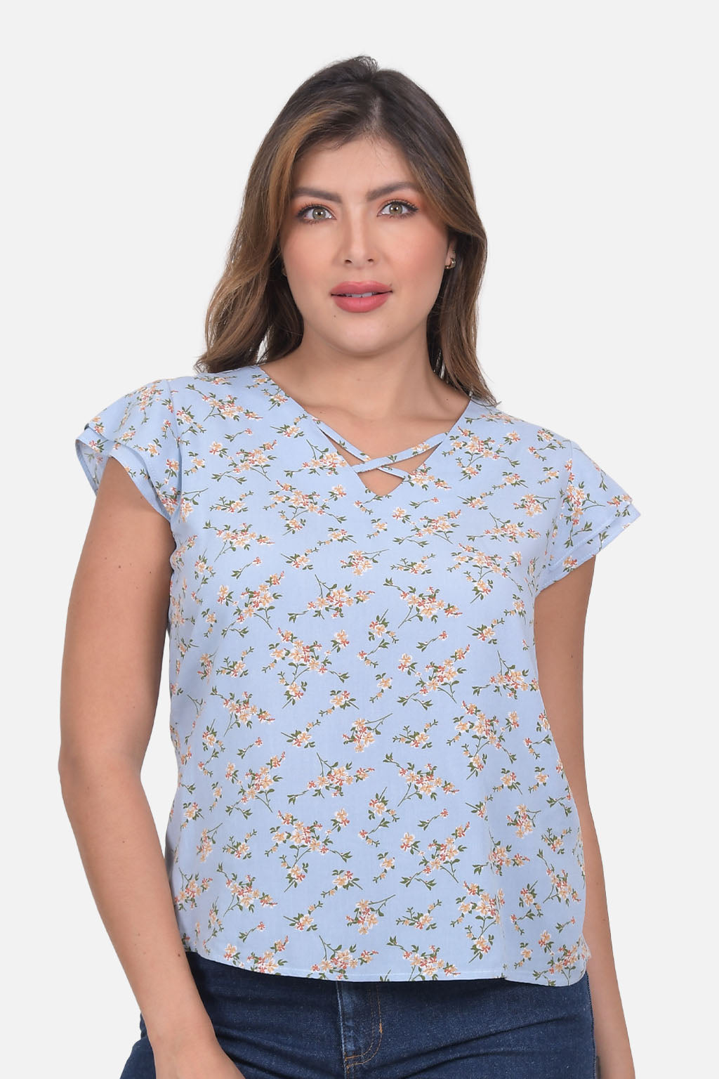 Blusa Libano - Azul Claro