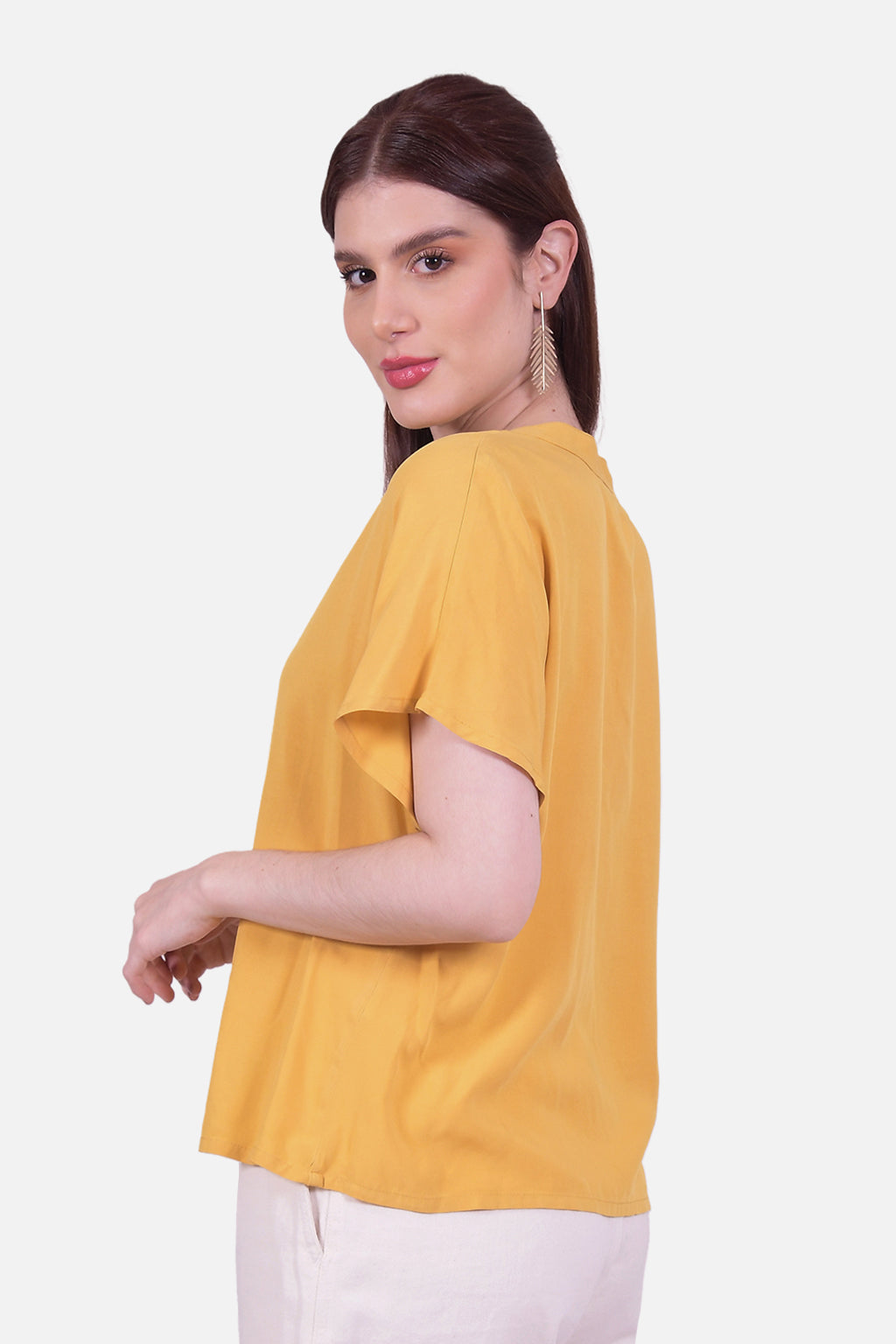 Blusa Bruna - Mostaza