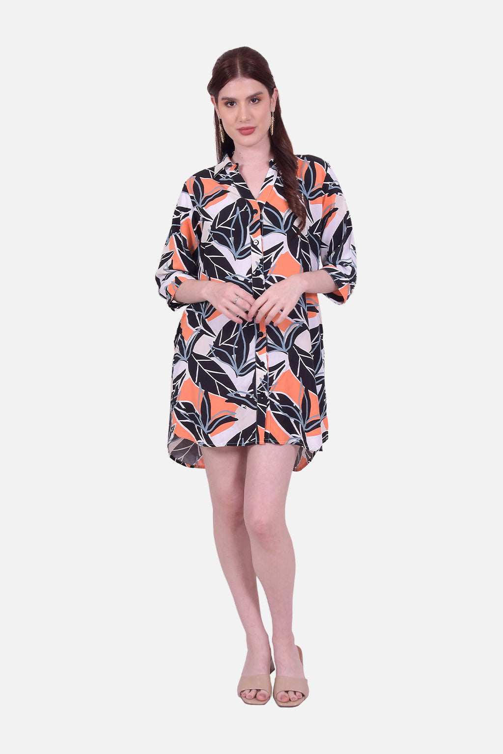 Vestido Aranjuez - Naranja